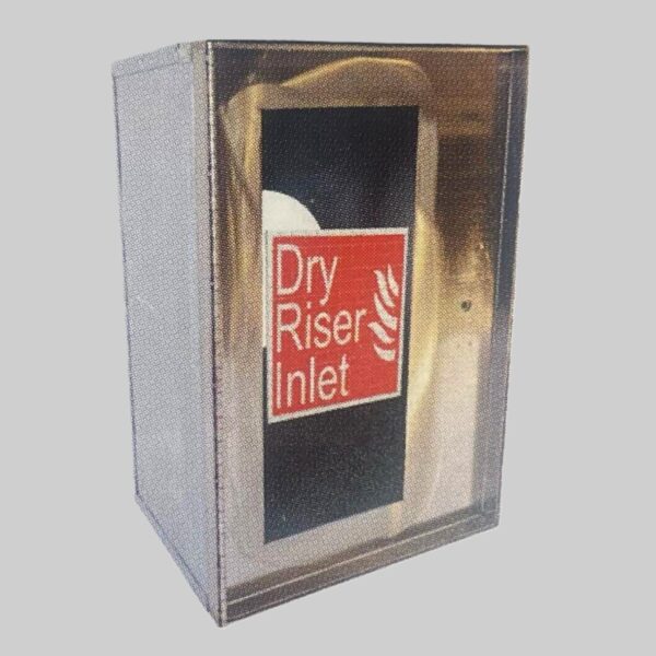 Dry Riser Surface Mounted Inlet Cabinet Stainless steel finish (Vertical) HC023
