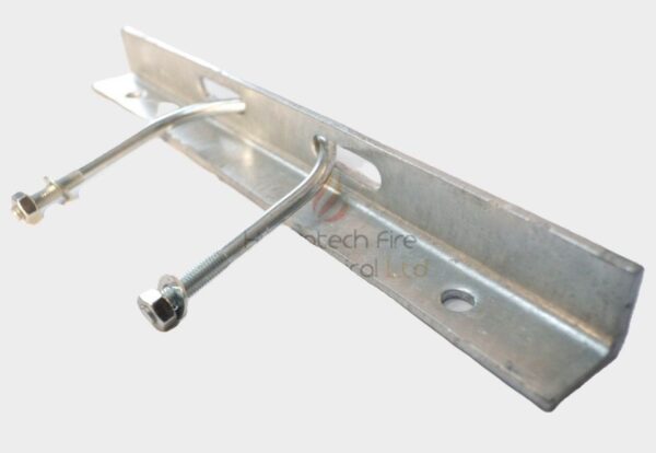 Floor bracket and U Clip Dry Riser 4"