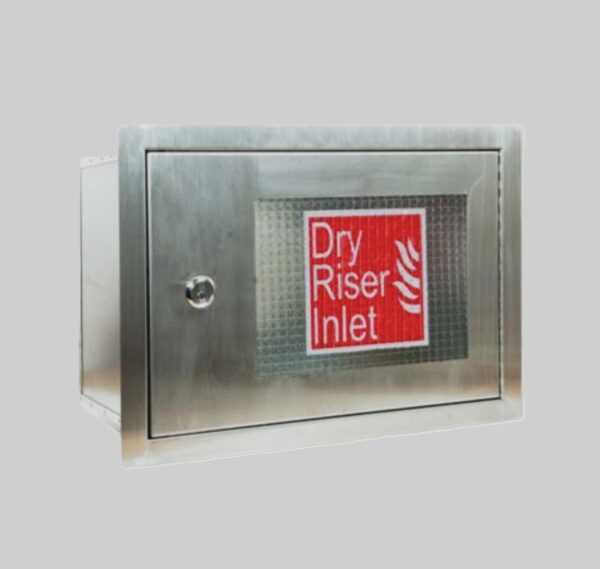 Dry Riser cabinet Stainless steel finish