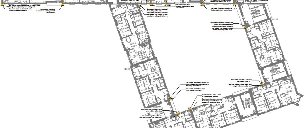 Hunstanton Dry Risers in Residential development